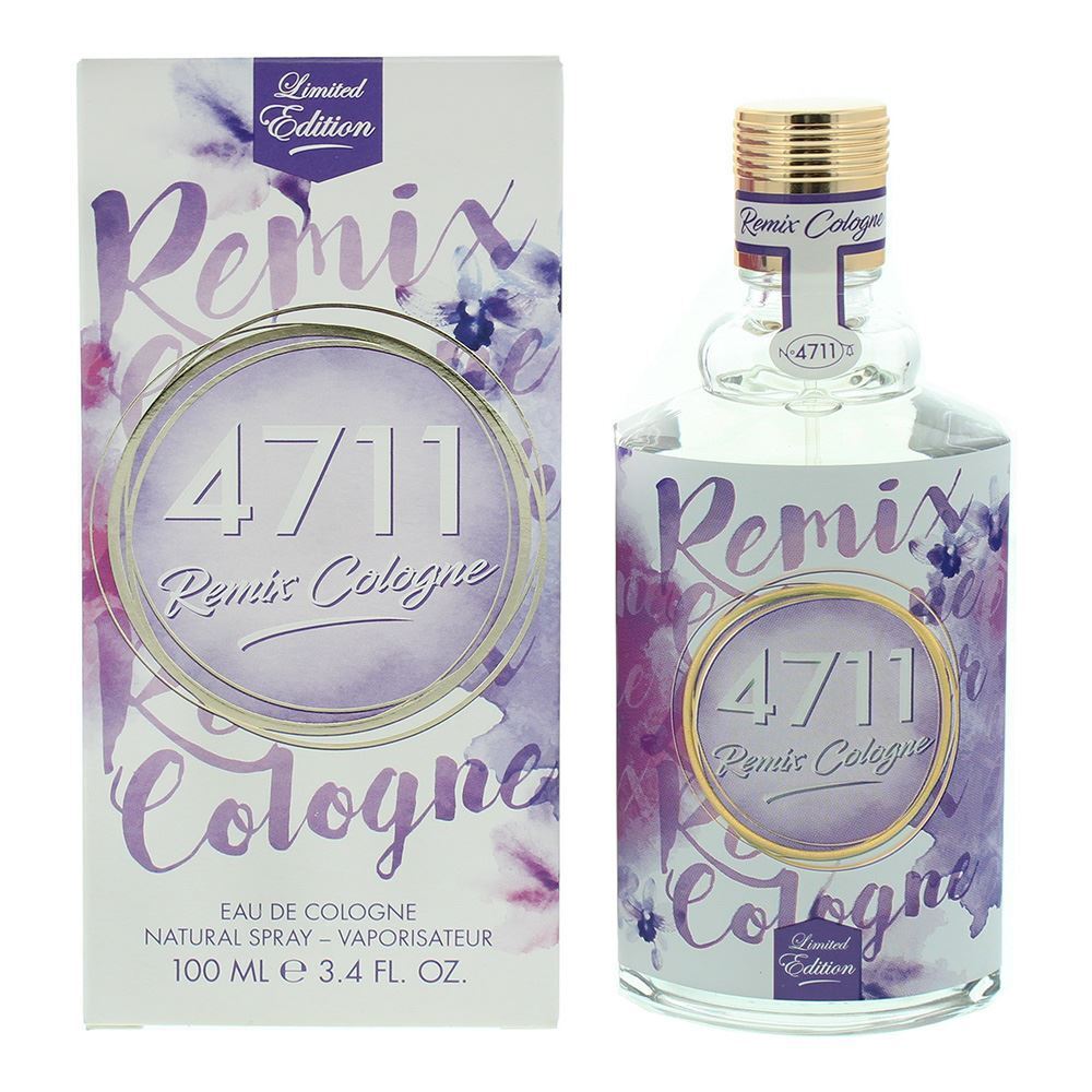 4711 Remix Lavender Eau de Cologne 100ml Spray Unisex - EDC - NEW