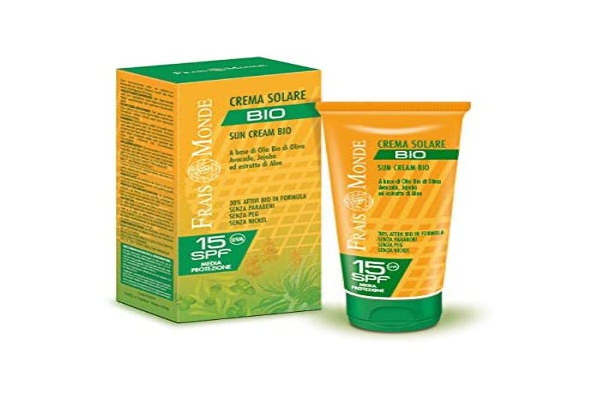 Frais Monde Crema Bio Protezione Solare, SPF 15-150 gr (d3i)