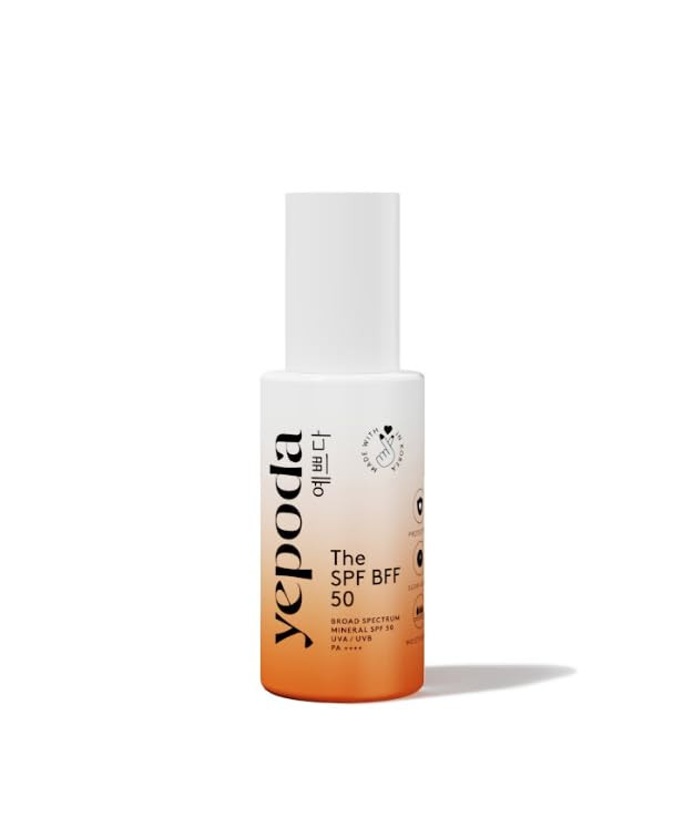 Yepoda – The SPF BFF - Crema solare minerale ad ampio spettro con (c0L)