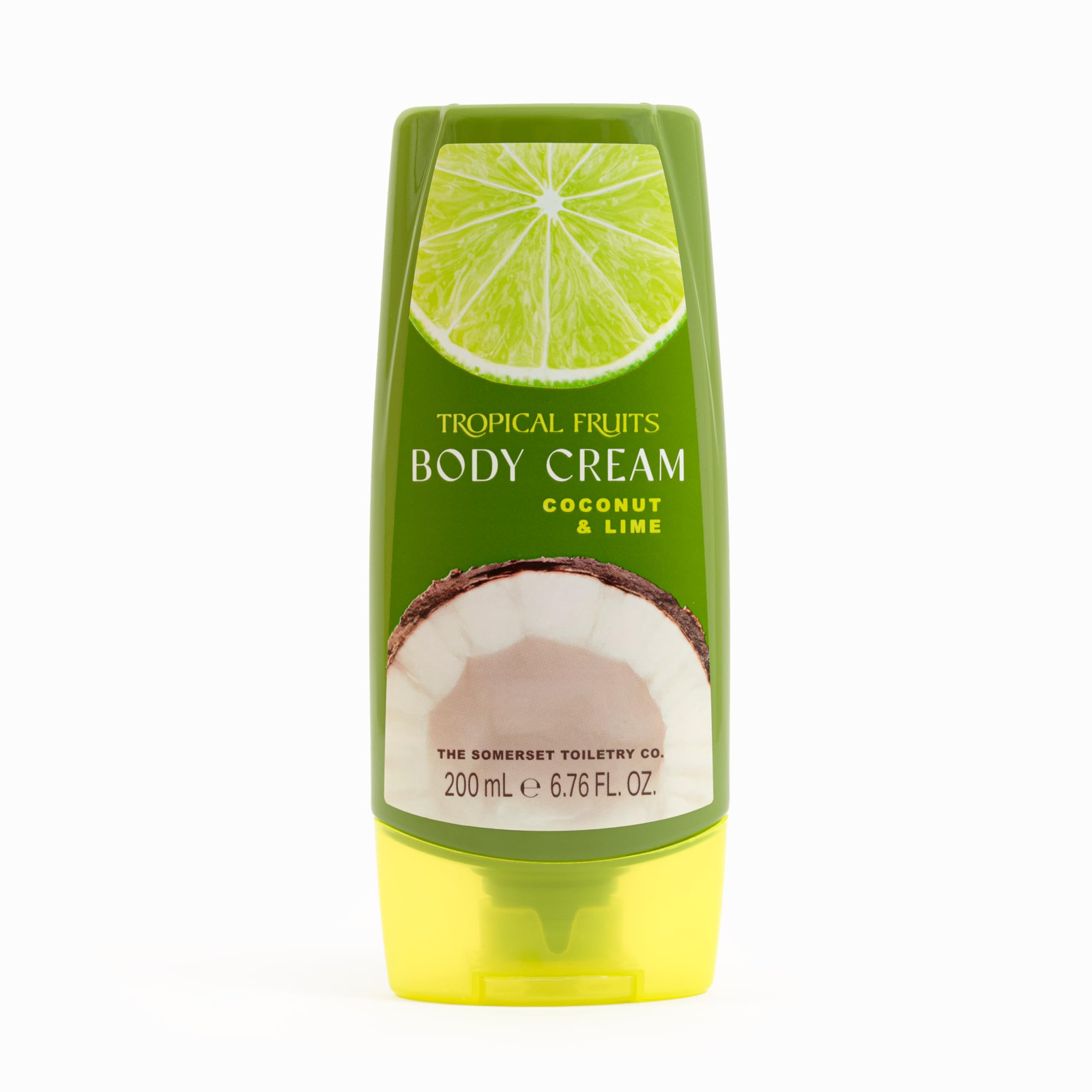 Tropical Fruits Coconut and Lime Body Cream 200ml (U7G)