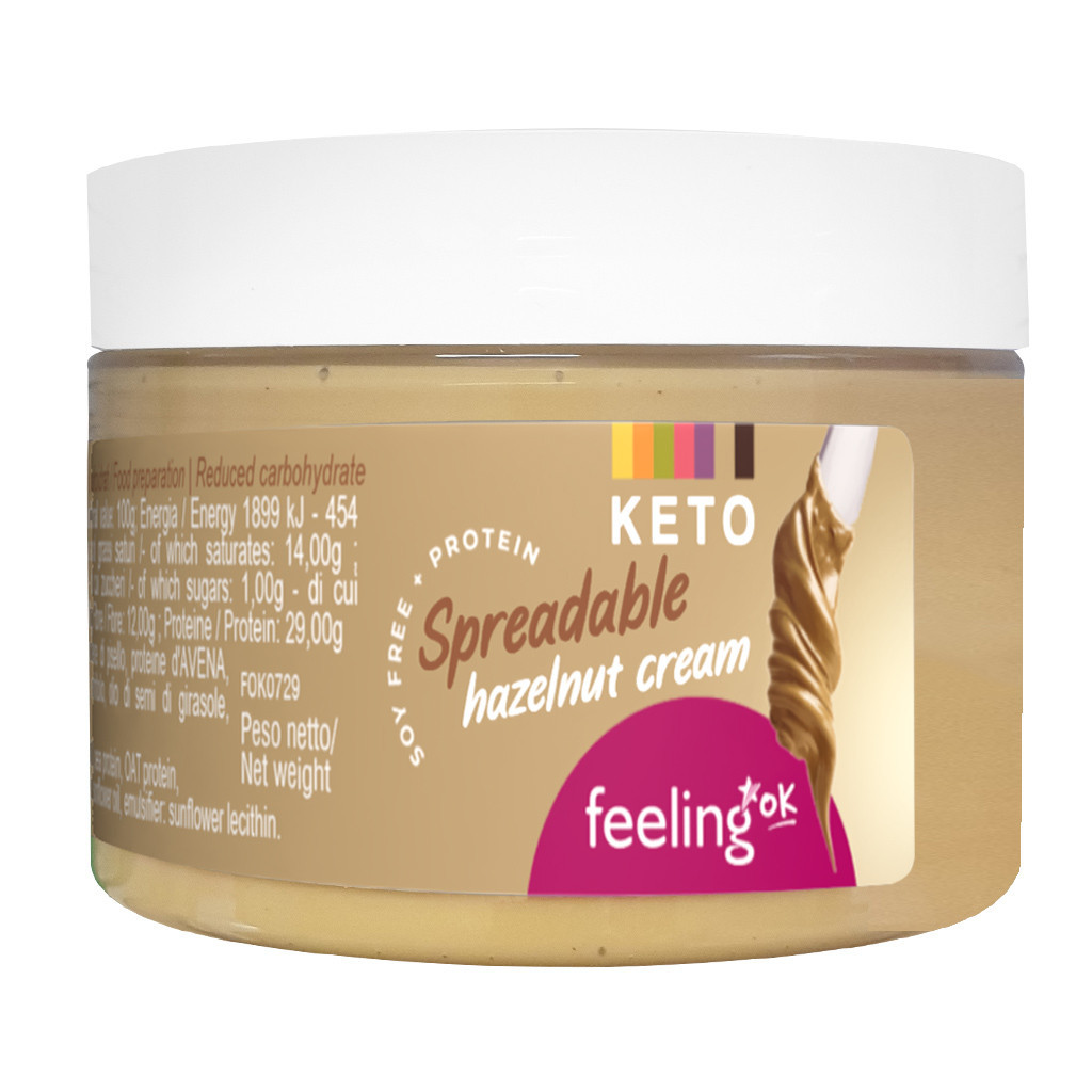 FEELING OK CREMA SPALMABILE ALLA NOCCIOLA 250 GR