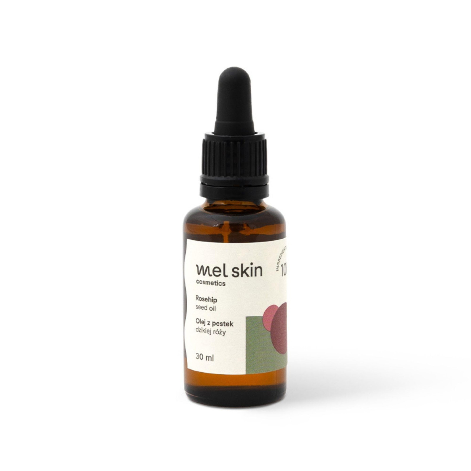 Mel Skin – Olio di semi di rosa selvatica per pelli mature – 30 ml, (I8U)