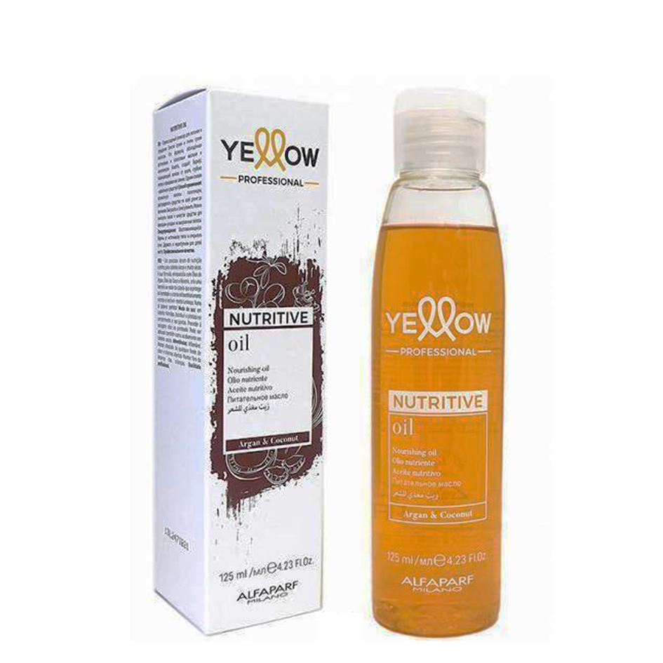 Yellow Alfaparf Nutritive Oil - Olio Nutriente Professionale per Capelli 125ml