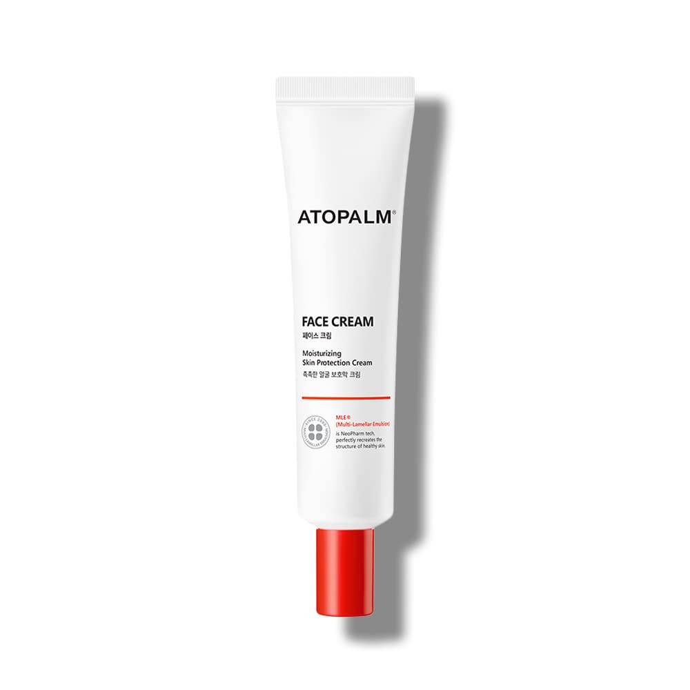 ATOPALM Crema Viso 35ml, Idratante Viso Idratante Quotidiano, Crema (k9X)