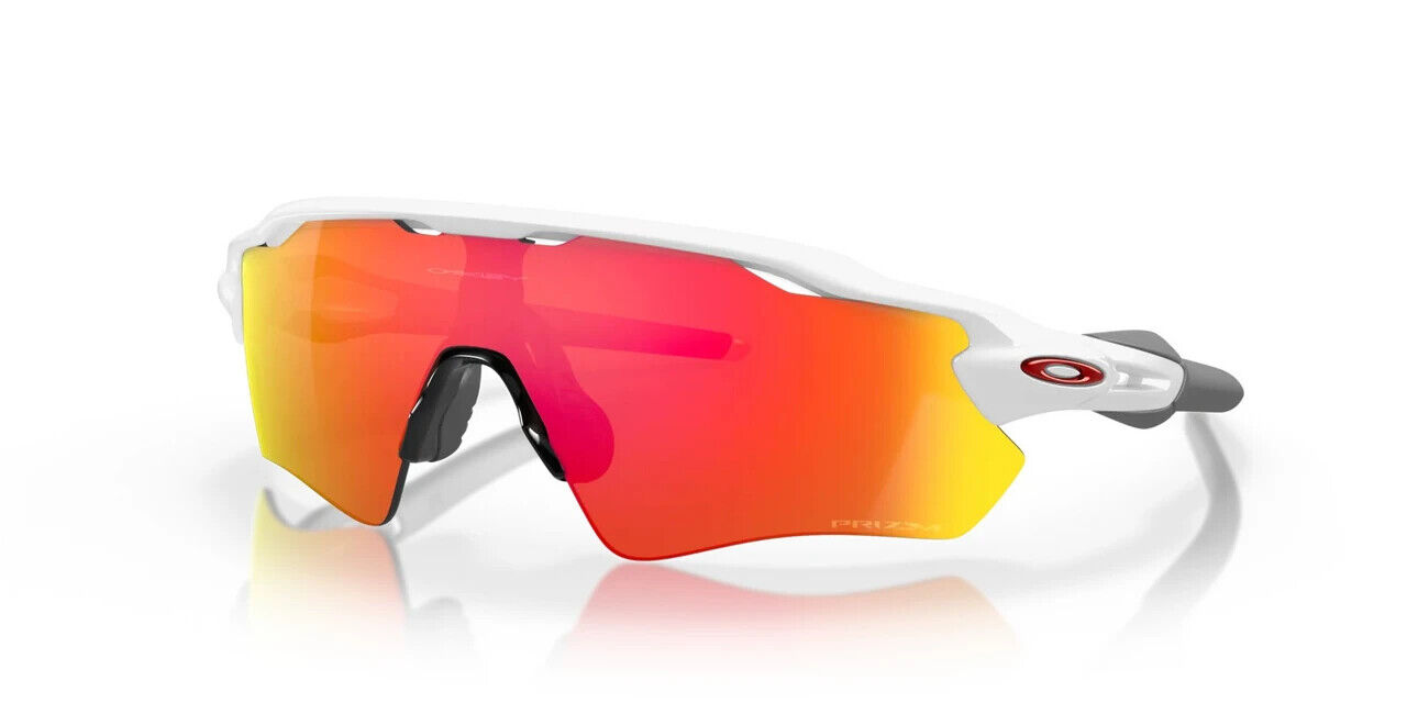 Oakley Occhiali da Sole Radar Ev Path Bianco Lucido Prisma Rubino OO9208-7238