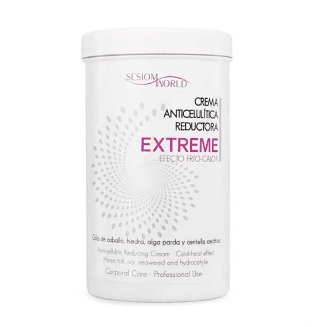 CREMA EXTREME ANTICELULITICA RIDUTTORE EFFETTO FREDDO-CALORE Sesiomworld (x6Y)