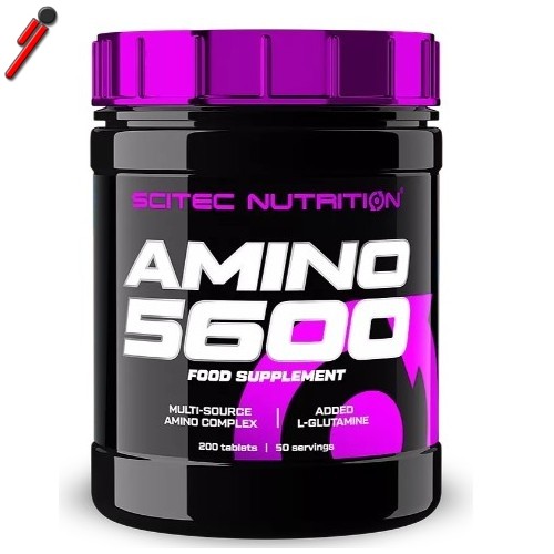 Scitec Nutrition, Amino 5600, 200 Tavolette. Pool Aminoacidi