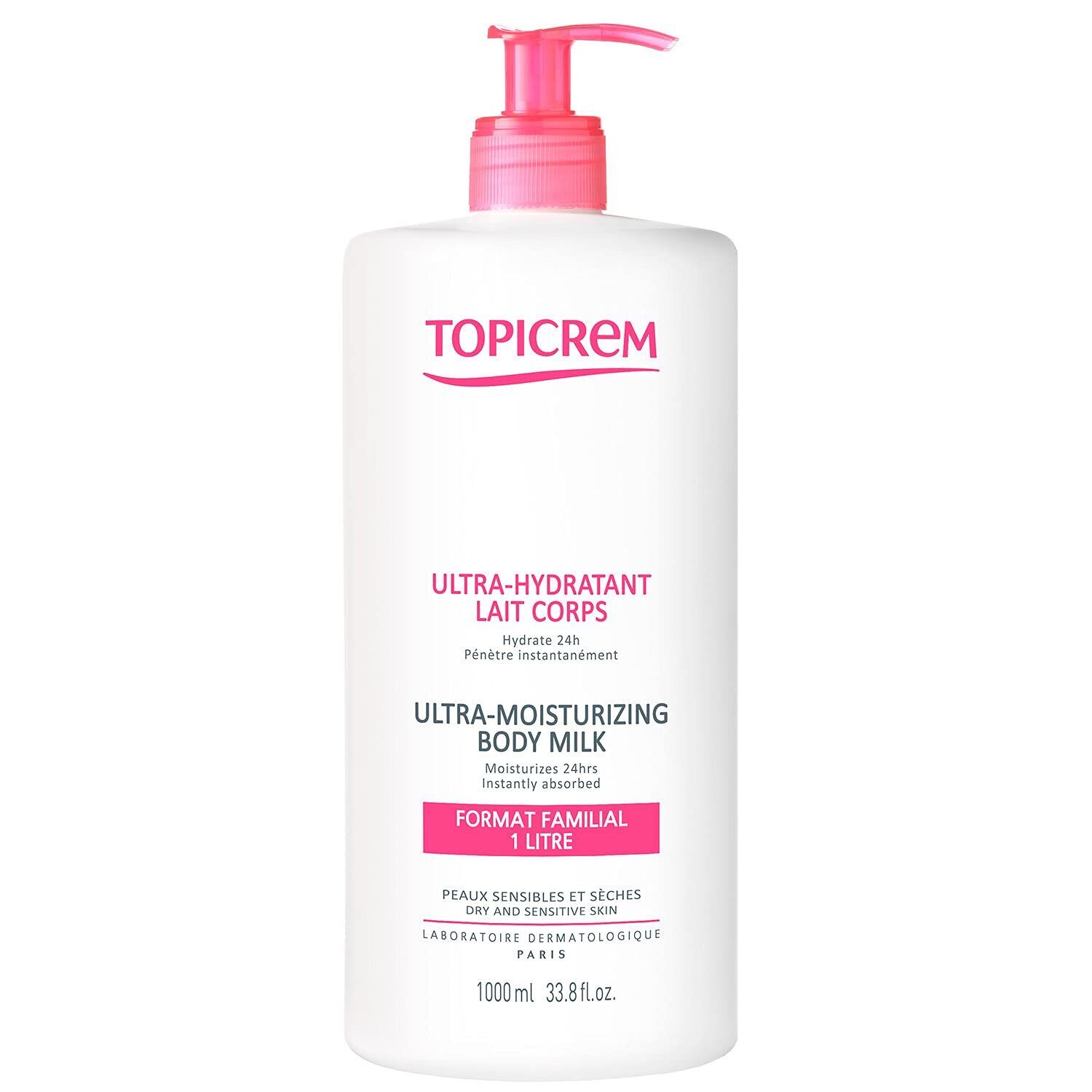 Topicrem Latte corpo ultra-idratante - 1 litro