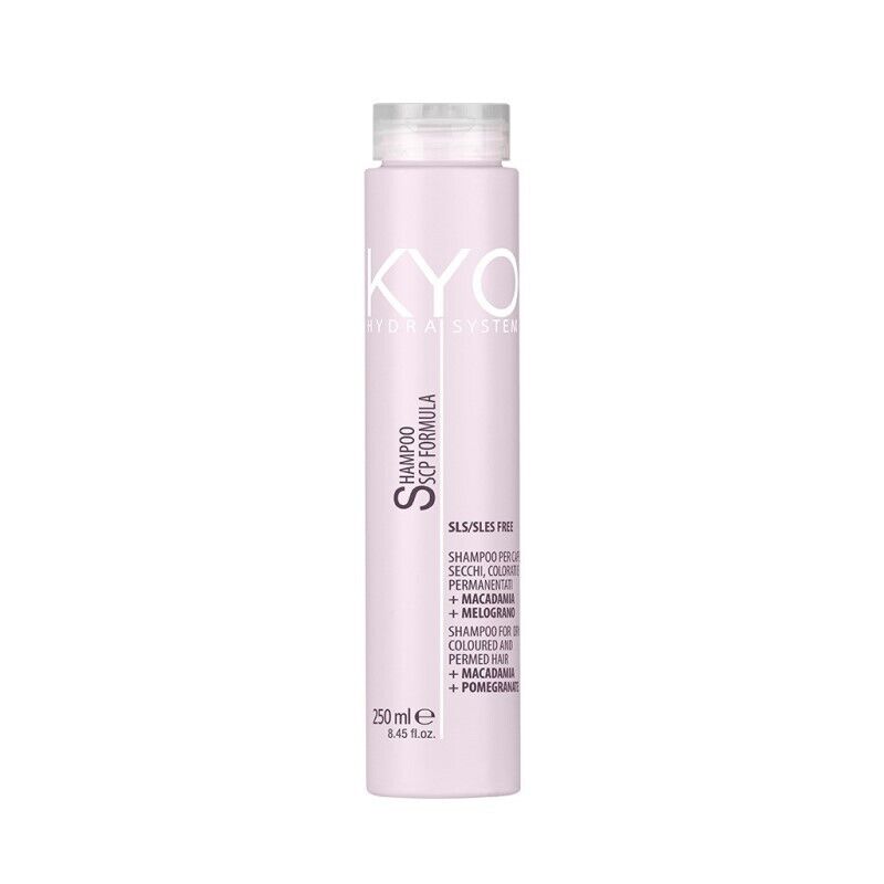 KYO Hydra System Shampoo per Capelli Secchi, Colorati e Permanentati 250ml