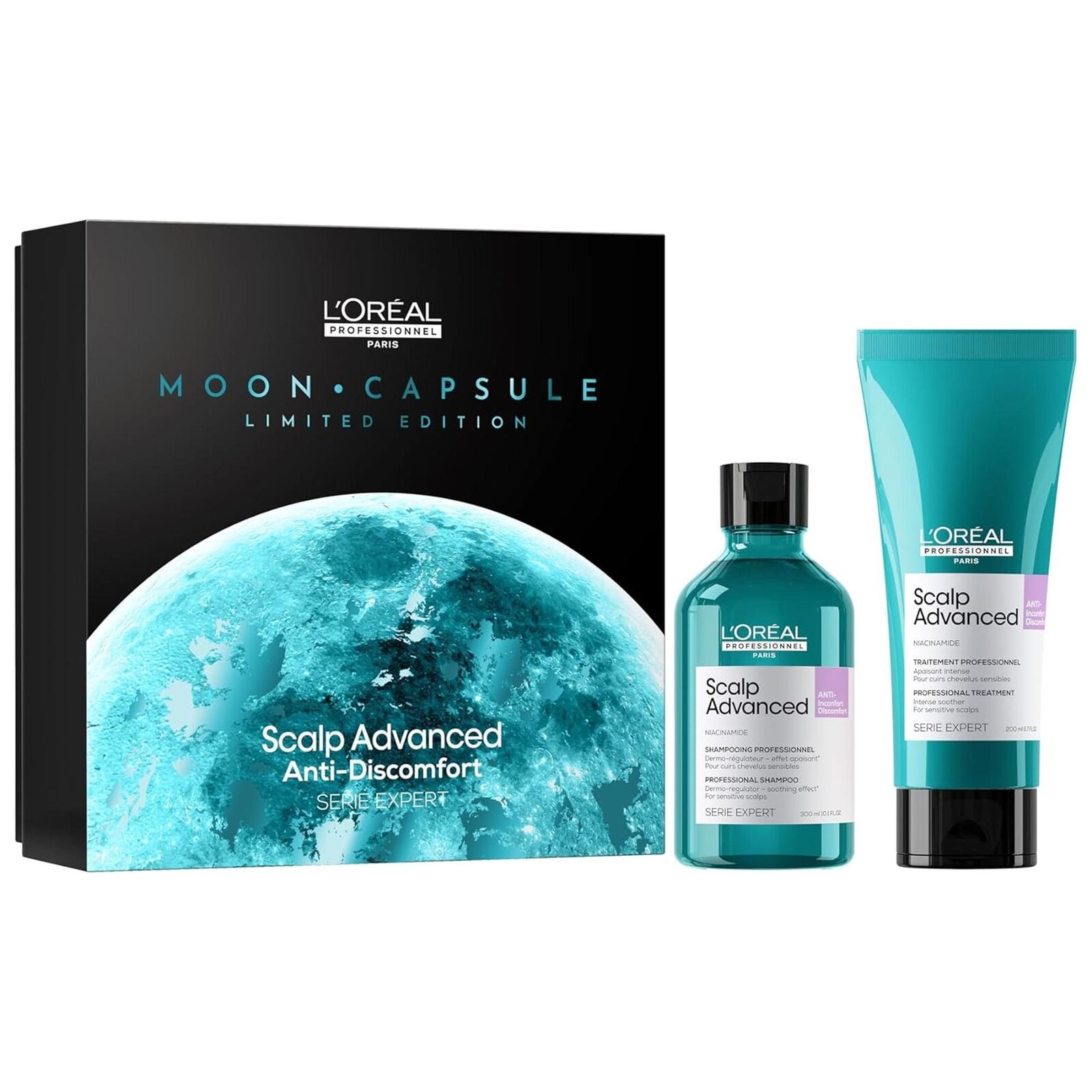 LOREAL EXPERT COFANETTO MOON CAPSULE SCALP ADVANCED SHAMPOO E TRATTAMENTO