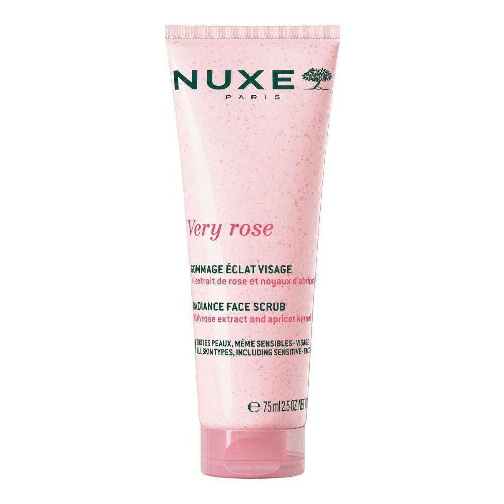 Nuxe Very Rose - Scrub Viso Esfoliante  Luminosità, 75ml