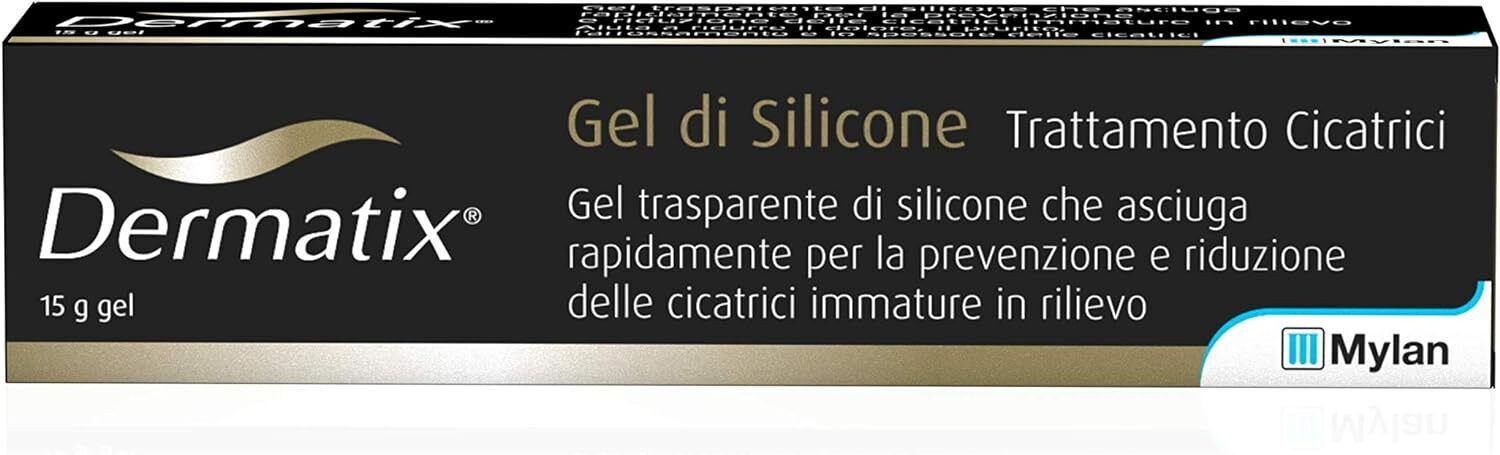 Dermatix Gel Trasparente Silicone Prevenzione Riduzione Cicatrici Dolore Prurito