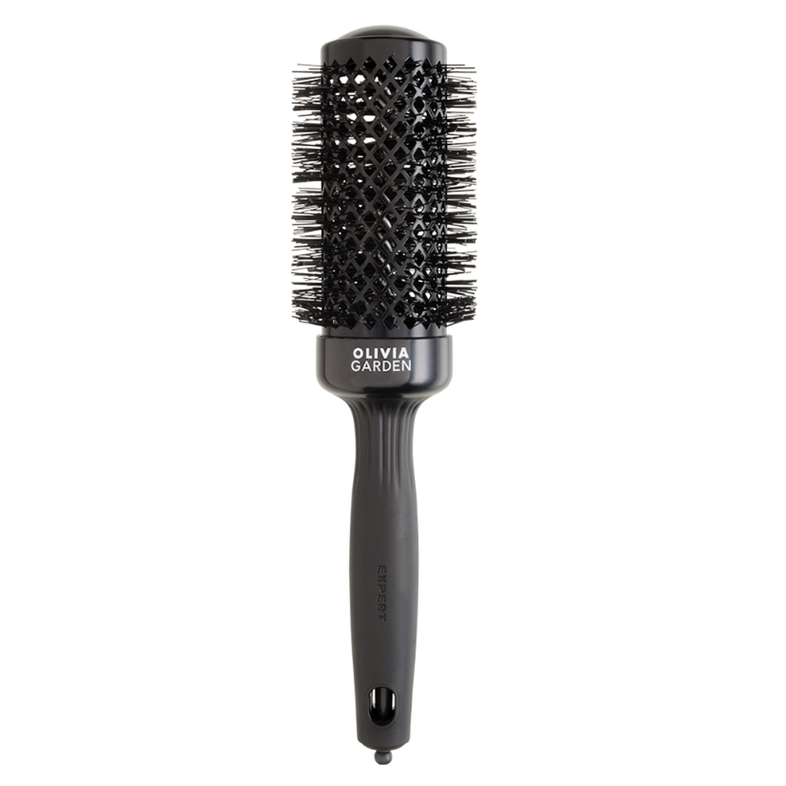 OLIVIA GARDEN EXPERT SPAZZOLA TERMICA BLOWOUT SHINE BLACK 45MM PROFESSIONALE