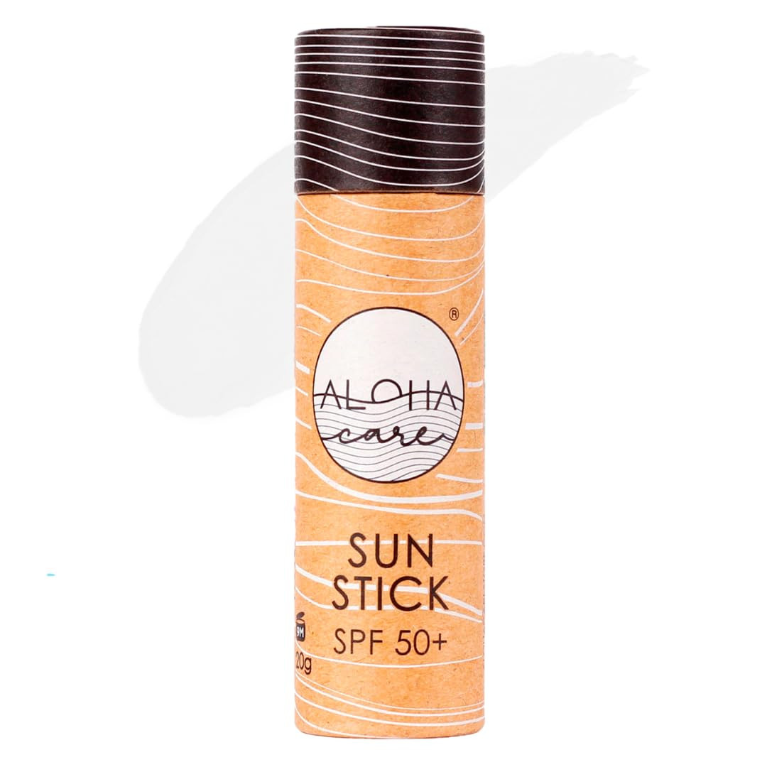Aloha Sun Stick SPF 50+ | Crema (stick) solare viso minerale colorata per (I3N)