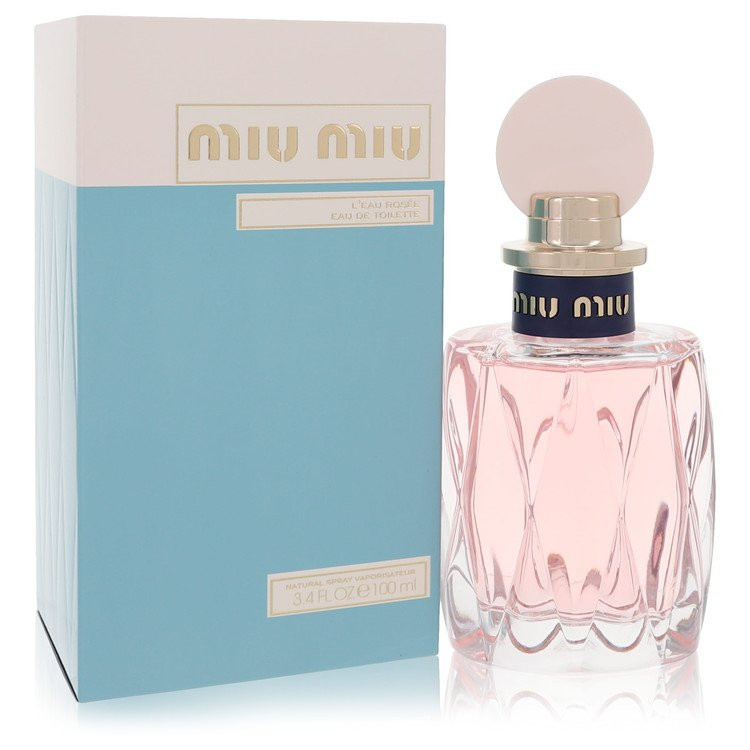 Miu Miu L'eau Rosee by Miu Miu Eau De Toilette Spray 3.4 oz / e 100 ml
