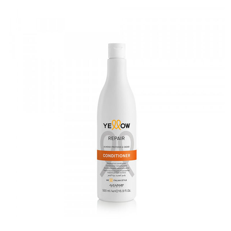 Balsamo riparatore per capelli danneggiati  ALFAPARF Yellow Repair 500ml
