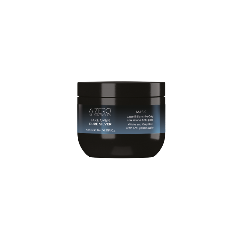 6.Zero Pure Silver Maschera Antigiallo 500ml