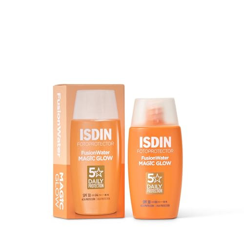 ISDIN Fusion Water MAGIC GLOW SPF 30 Crema solare viso con texture (M9L)