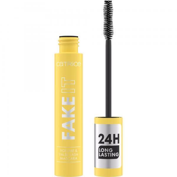 Catrice Fake It Máscara De Pestañas Volumen y Pestañas Postizas 010-Deep Black 1