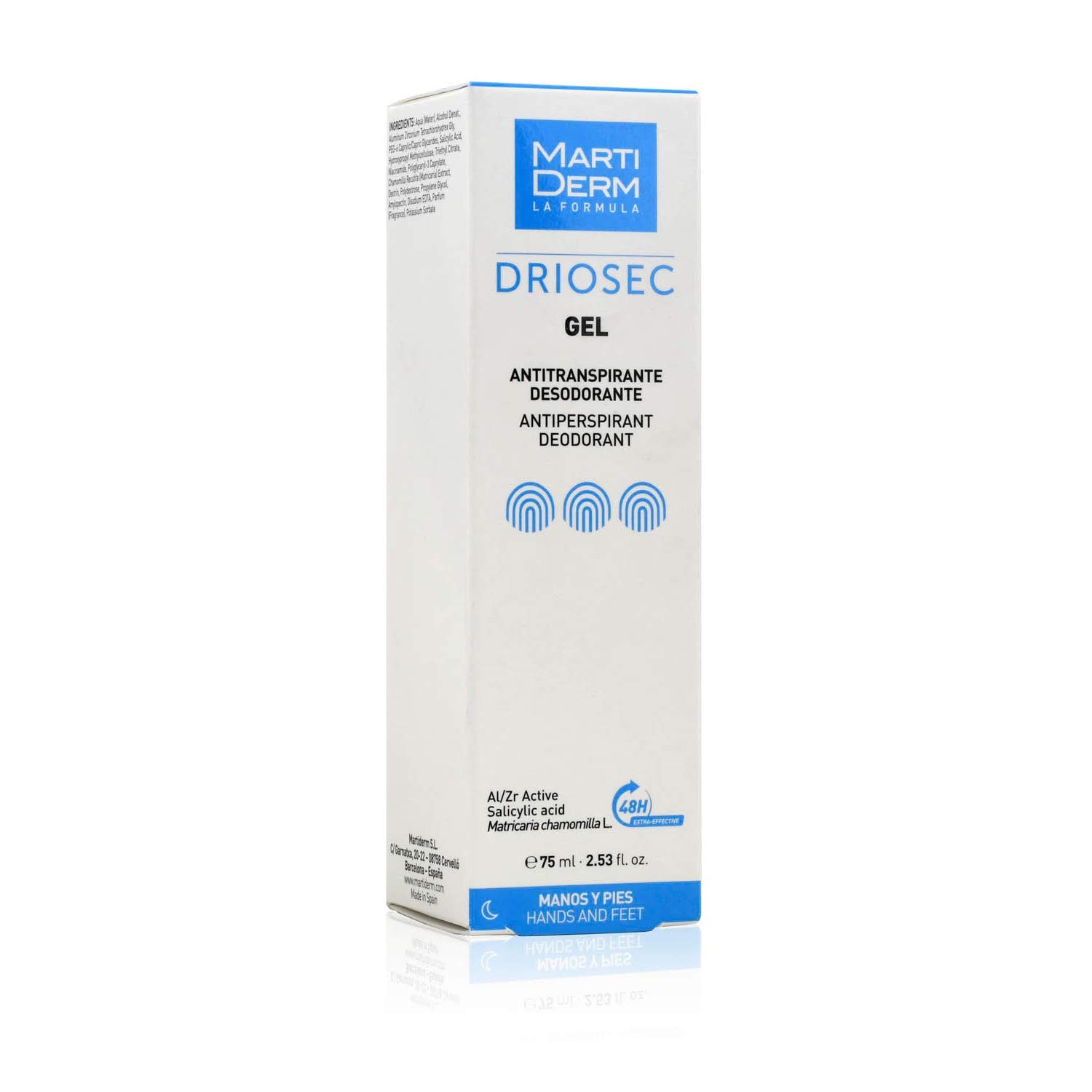 Martiderm Driosec Desod Gel Mano Pie 75M (e4d)