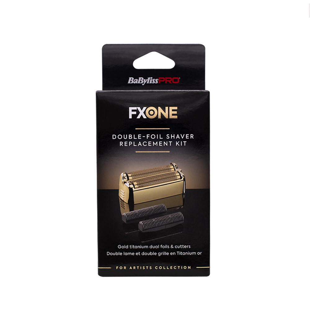Babyliss Pro 4Artist Kit di Ricambio Gold a Doppia Lama per Shaver Fxone