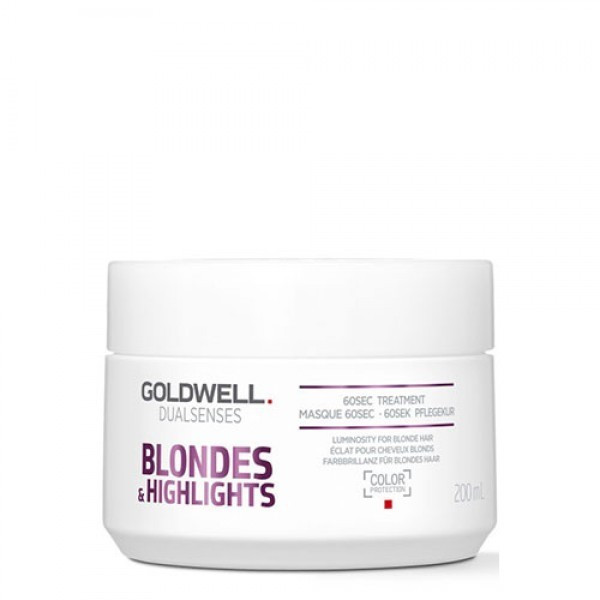 GOLDWELL - DUALSENSES - BLONDES & HIGHLIGHTS - 60sec treatment (200ml) Trattamen