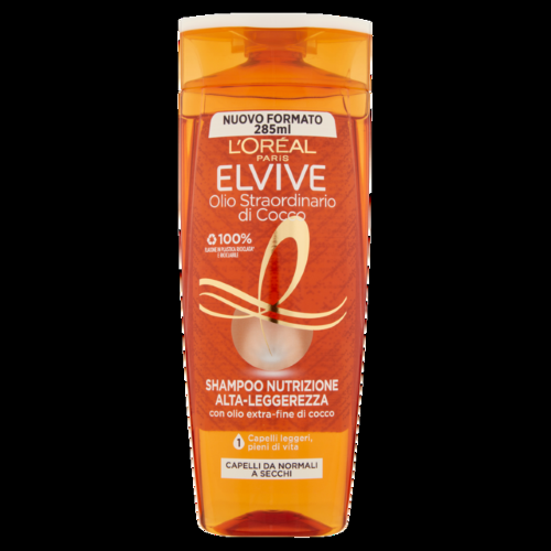 Elvive Shampoo Olio Straordinario Di Cocco 285ml