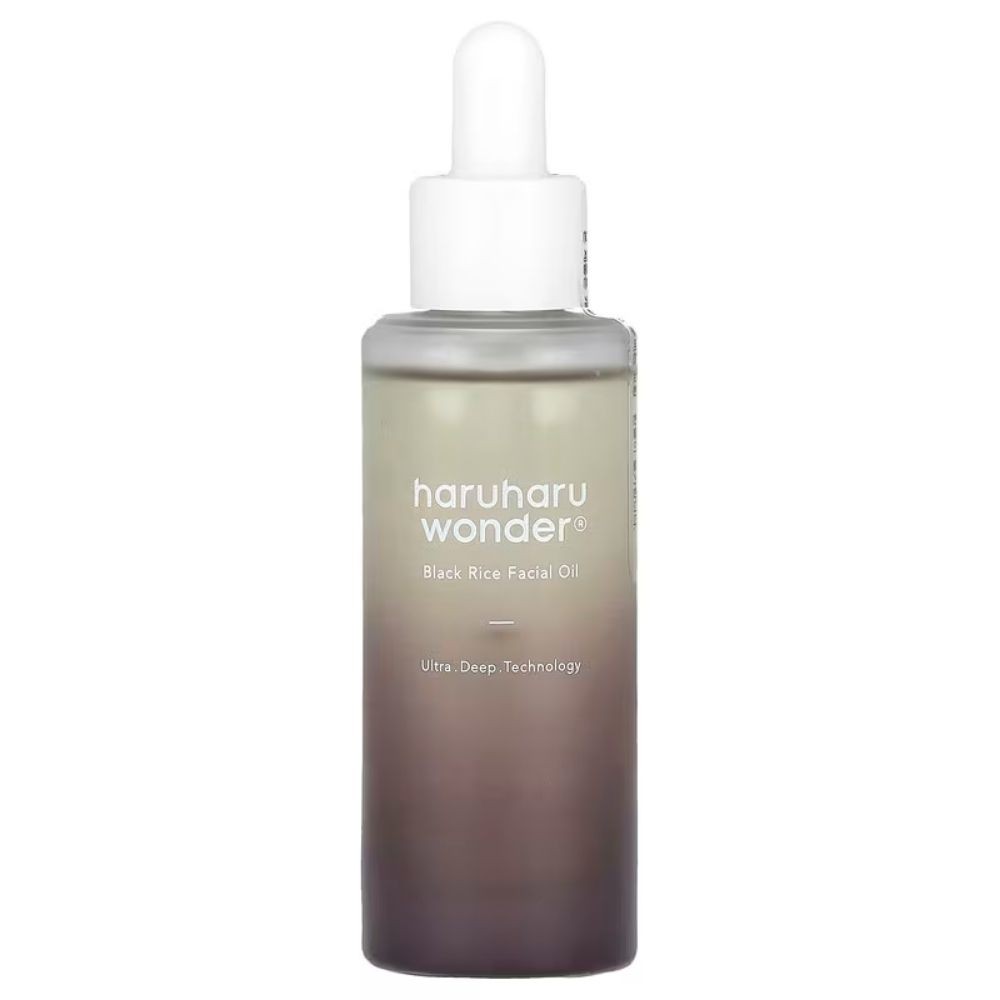 HaruHaru Wonder Olio nutriente per il viso al riso nero, 30ml