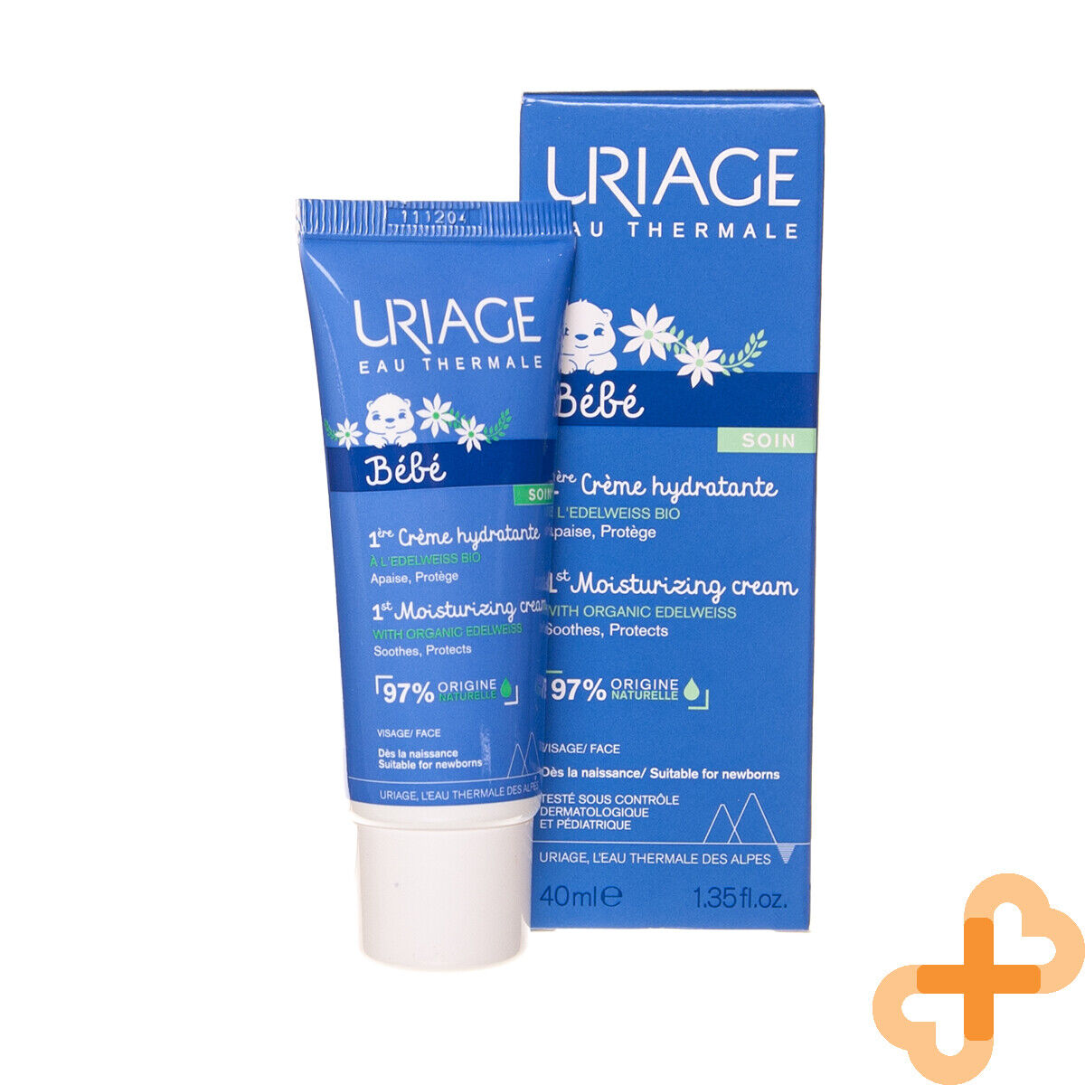 Uriage 1st Idratante Crema 40ml Neonati Idrata Calma Protegge Quotidiano