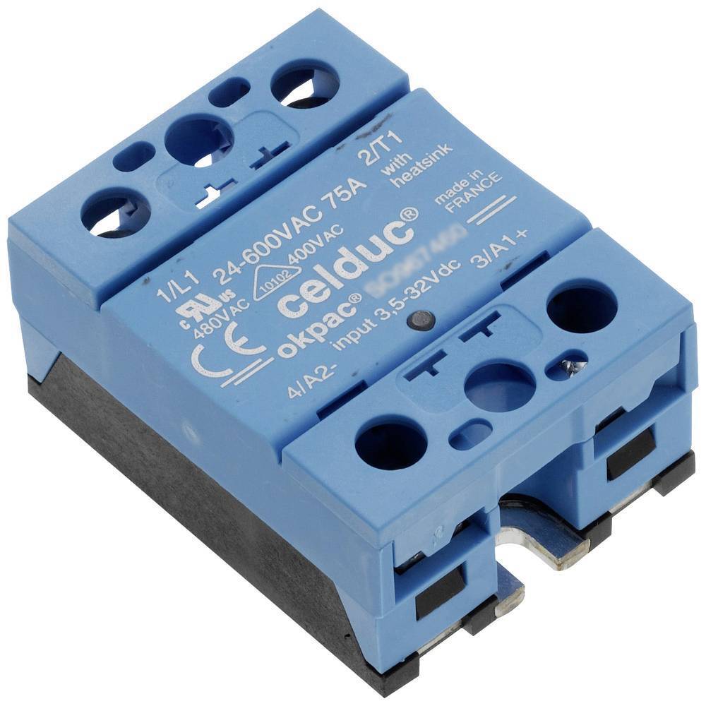 Celduc Relè a semiconduttore SO965030-HE 60 A Tens.comm.max: 600 V/AC 1 pz.