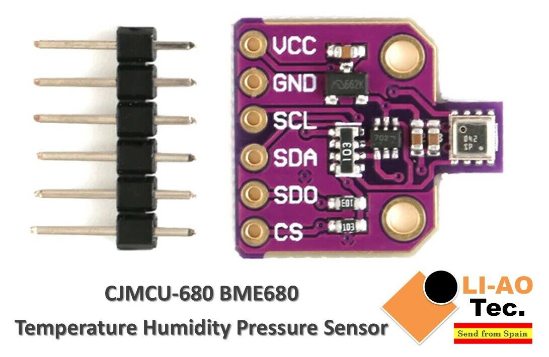 BME680 Digital Temperature Humidity Pressure Gas Sensor CJMCU-680 High Altitude