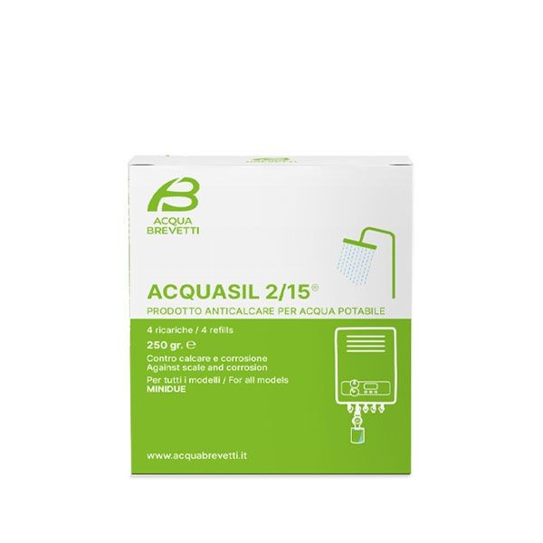 Anticorrosivo Antincrostante Acqua Brevetti AcquaSIL 2/15 4 Sacche Usa e Getta d