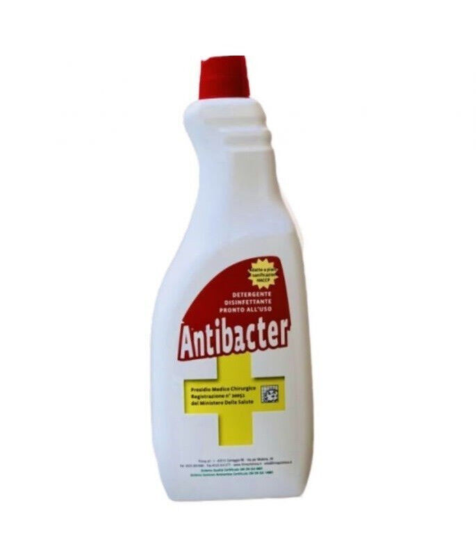 ANTIBACTER DETERGENTE DISINFETTANTE UNIVERSALE PRESIDIO MEDICO CHIRURGICO 750.ML