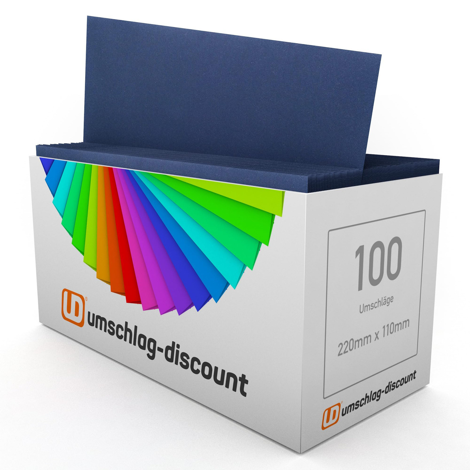 umschlag-discount - Buste formato DIN lungo, senza finestra, autoadesive, (F6Z)