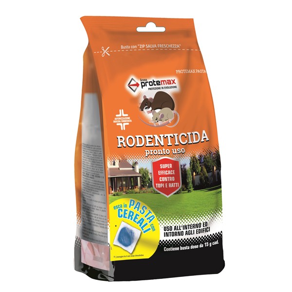 Esca Rodenticida in Pasta Blu Protemax - PROTE020 - 150 g