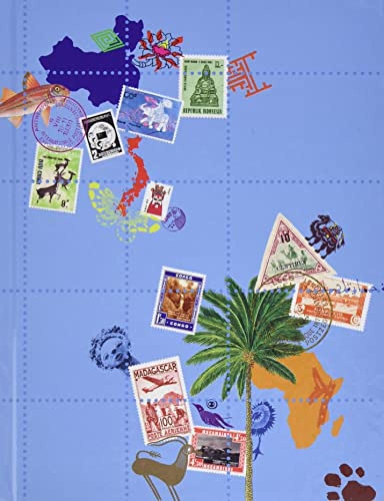 Exacompta Album de Timbres 16 pages globe trotteur - 16,5x22,5cm - NUOVO