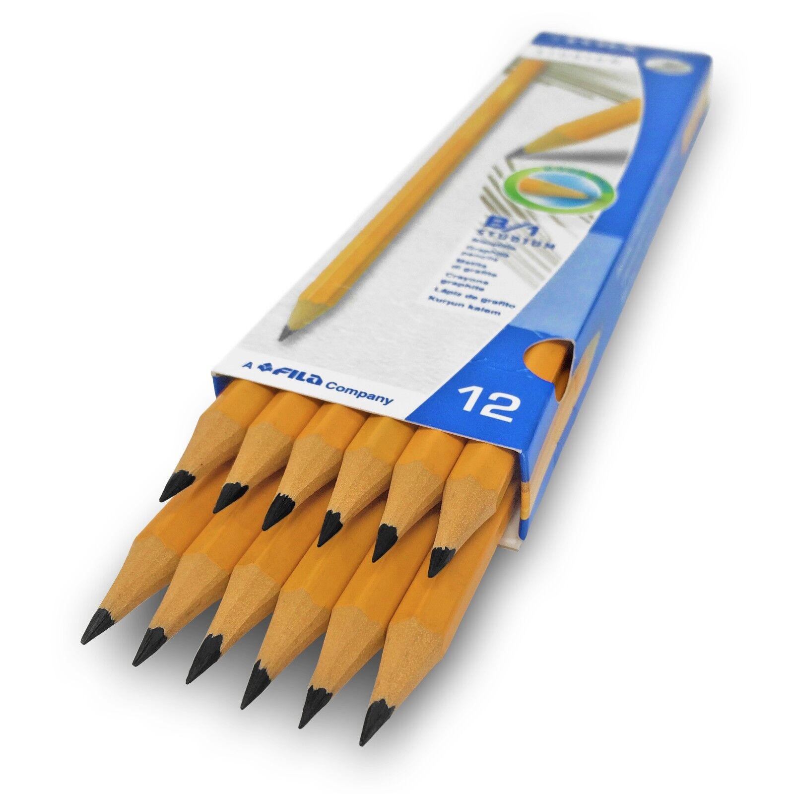 Lyra Studium - B/1 Wood-Free Grafite da Disegno E Scrittura Matita - Box Da 12