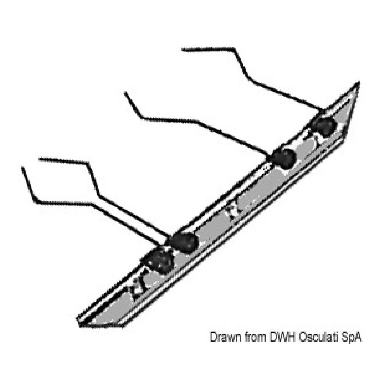 Dometic Fermapentole per 50.101.73 50.516.00