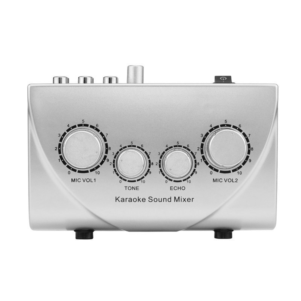 Mixer Audio per Karaoke Mixer Audio Portatile  Audio Professionale K5488