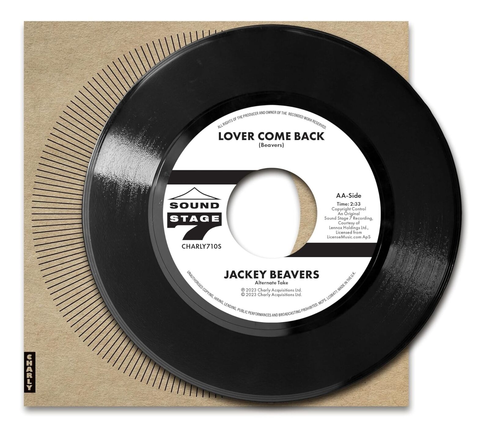 Vinile Jackey Beavers - What Does It Take (Orig Demo) / Lover Come Back (Alt Tak