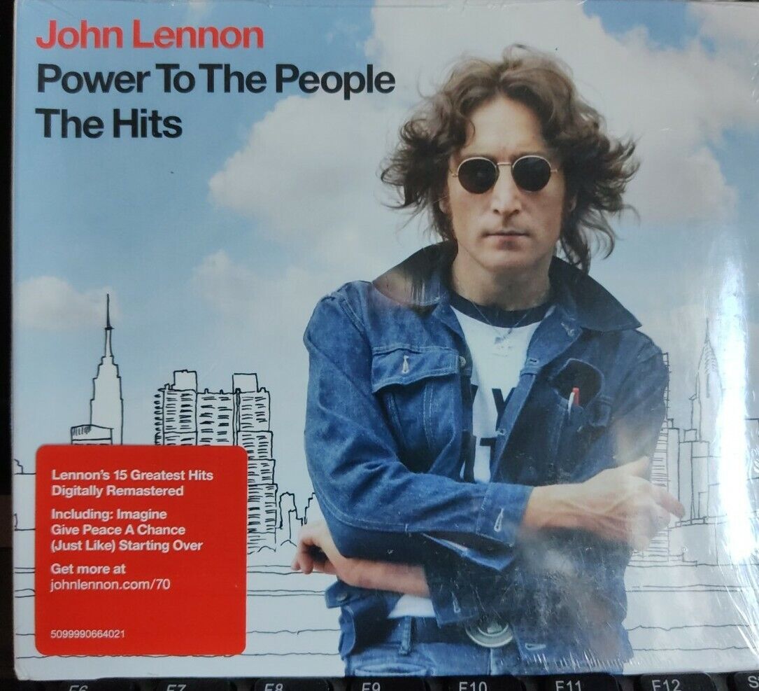 CD JOHN LENNON POWER TO THE PEOPLE THE HITS NUOVO SIGILLATO