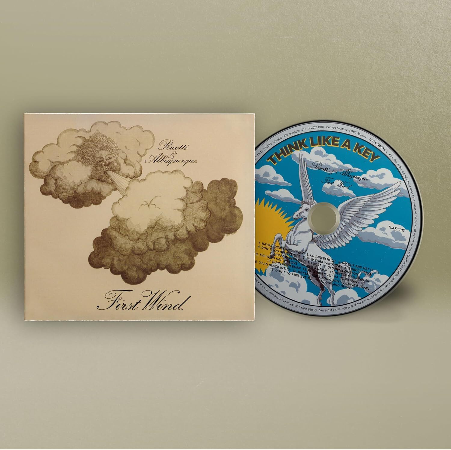Ricotti & Albuquerque First Wind (2025 Remaster) (CD) Album