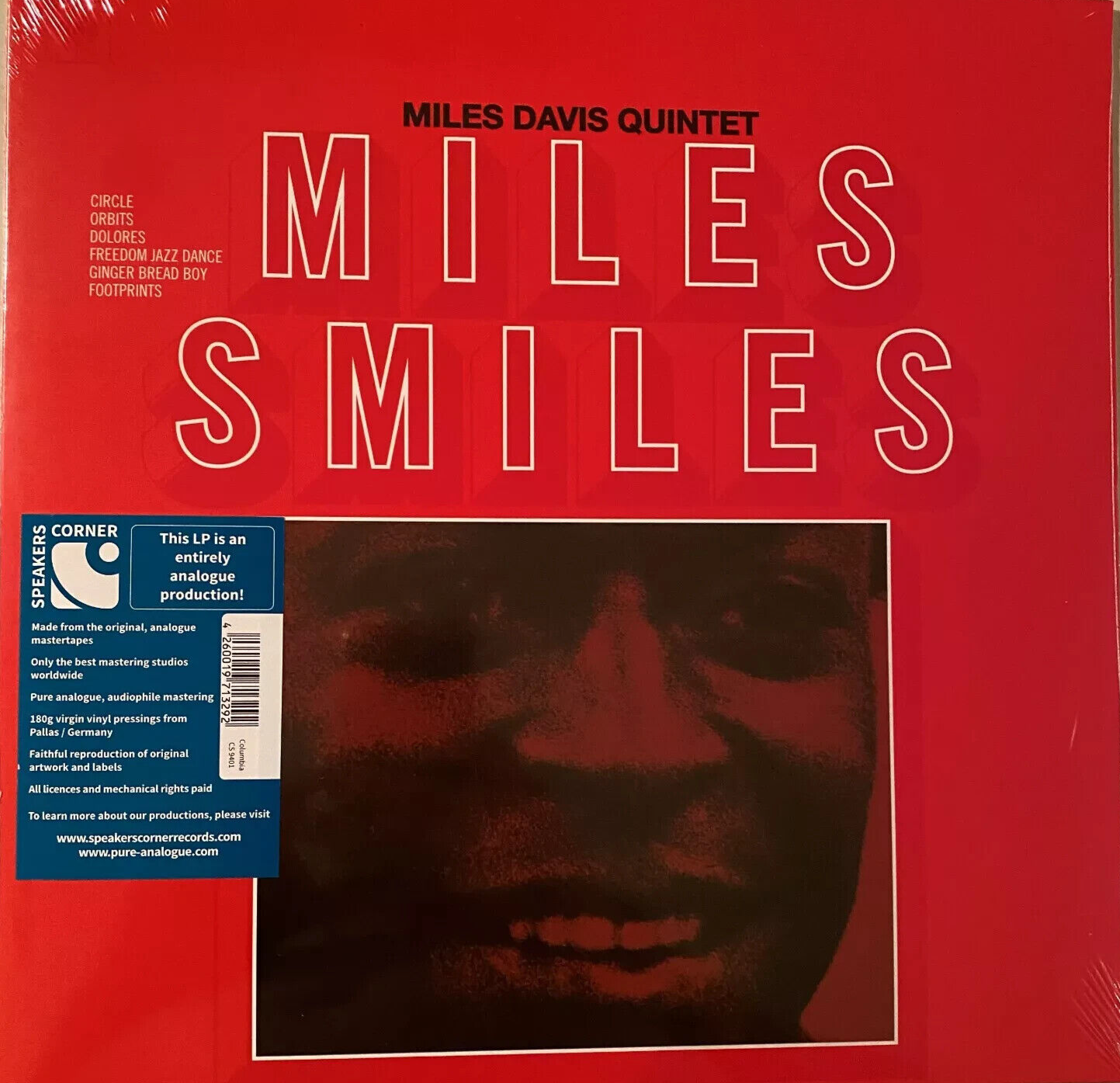 MILES DAVIS - Miles smiles (2024) LP Vinyl audiophile