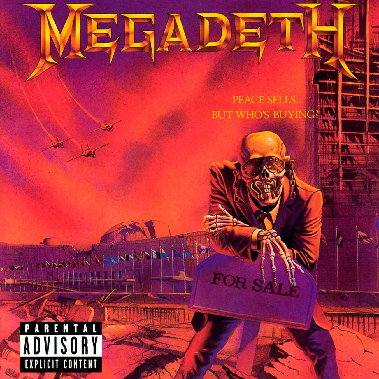 Megadeth 'Peace Sells... But Who's Buying?' LP Vinile Nero - Nuovo e Sigillato