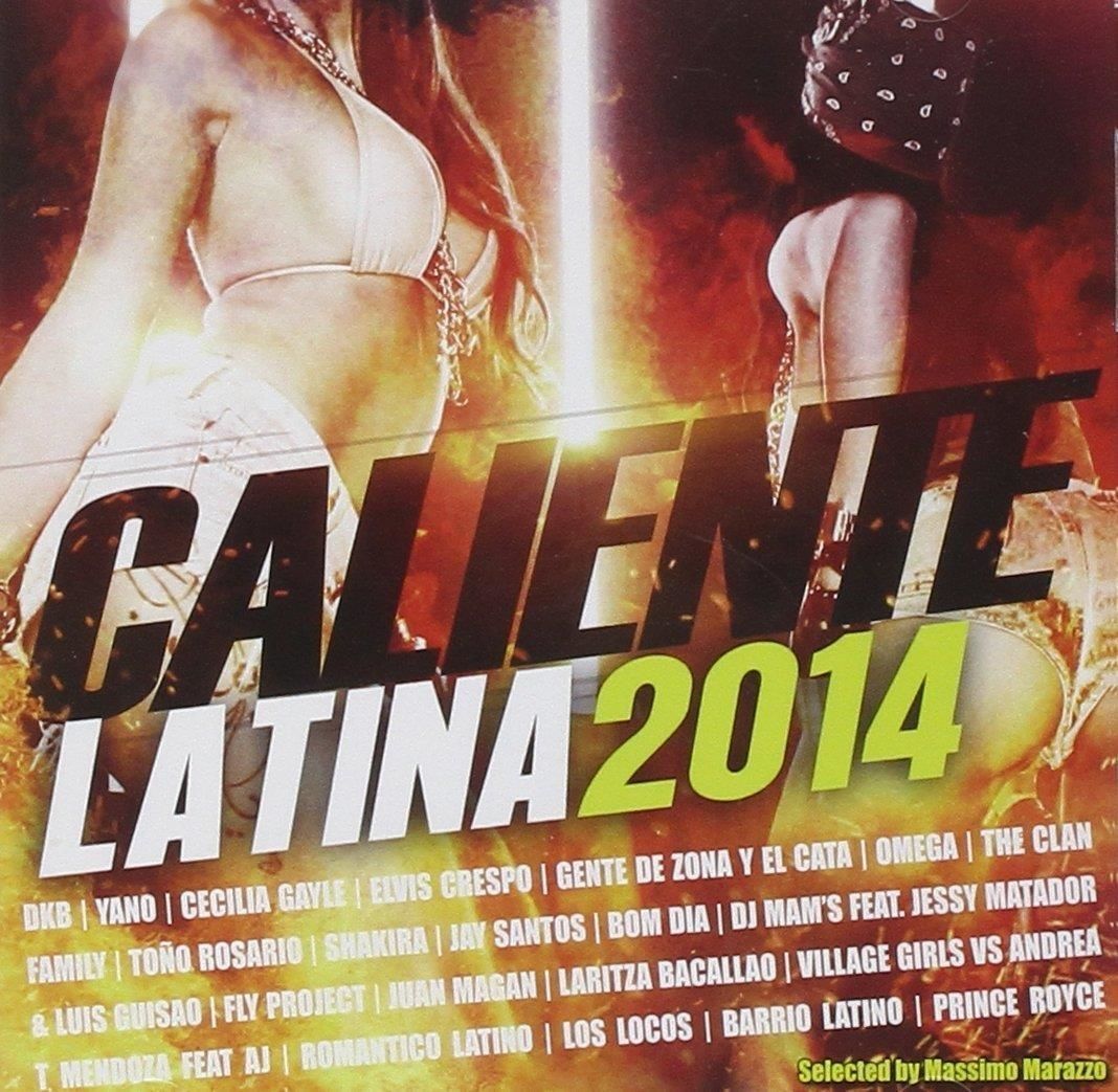 Audio Cd Caliente Latina 2014