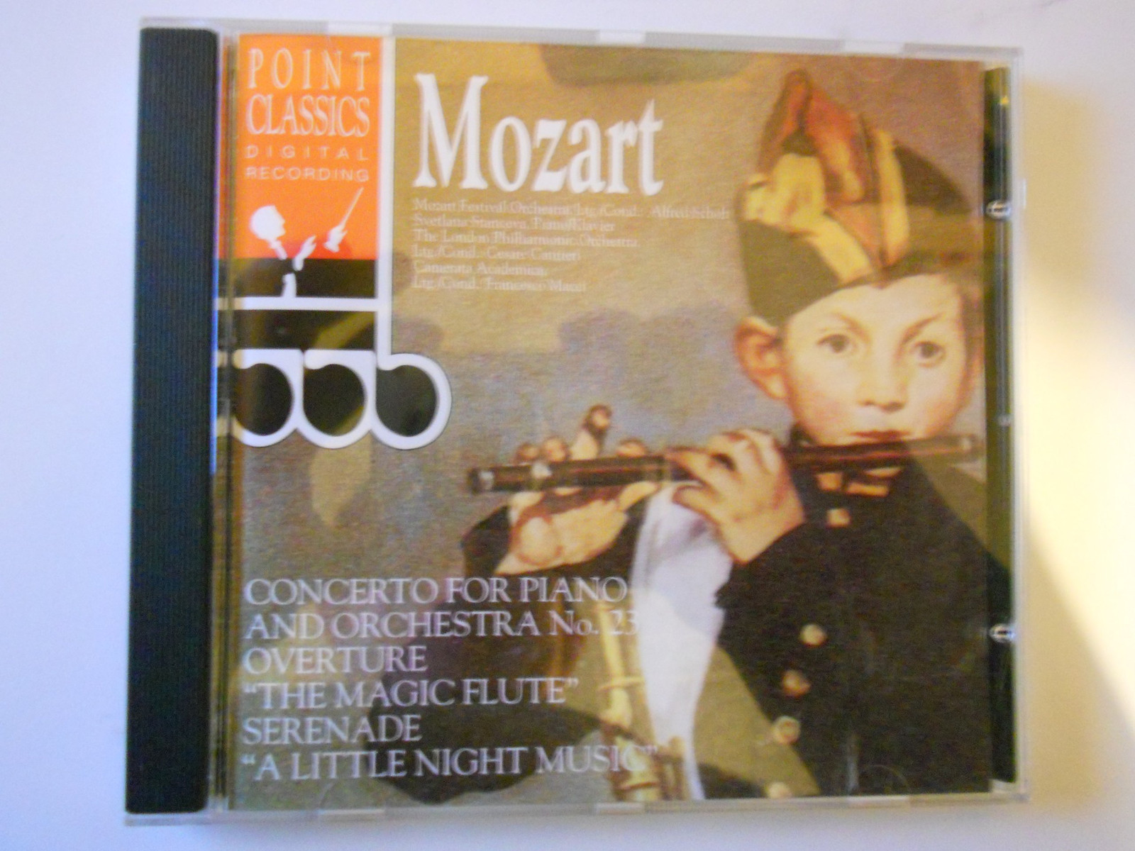 W.a. Mozart Concerto Flute 1/2 (CD)
