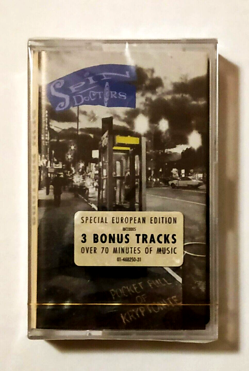 Spin Doctors Pocket Full Of Kryptonite - 1992 -  Musicassetta MC K7  Sealed!