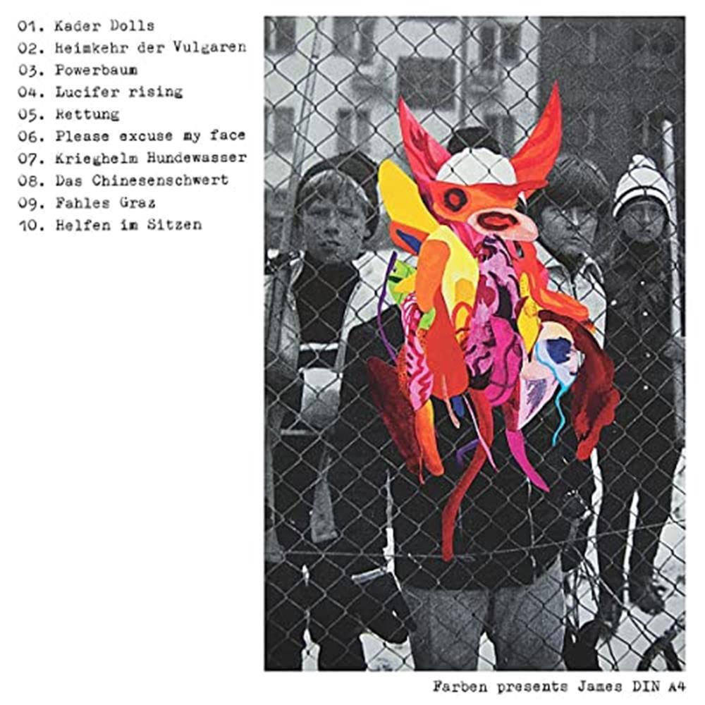 Farben Presents James Din A4 - Various Artists (Audio cd)