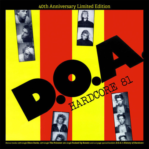 Hardcore 81 (White Vinyl) [VINYL] by D.O.A.