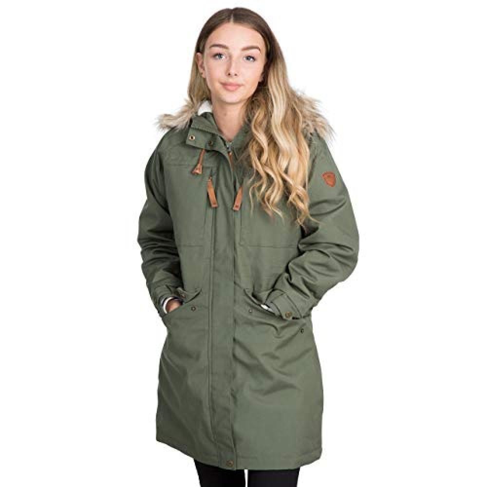 (TG. M) Trespass Faithful - Giacca impermeabile da donna, Donna, Giacca, FAJKRAT